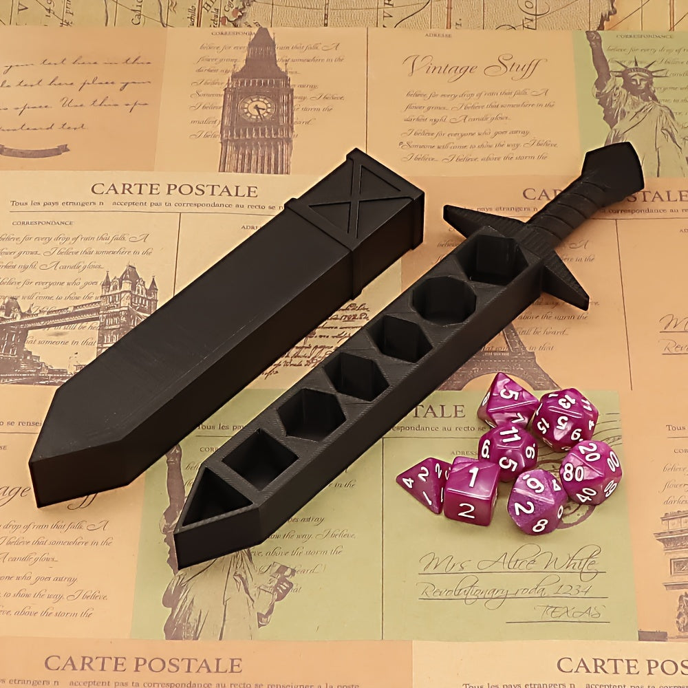 Dragonslayer Sword Dice Holder (Give away a random dice set)