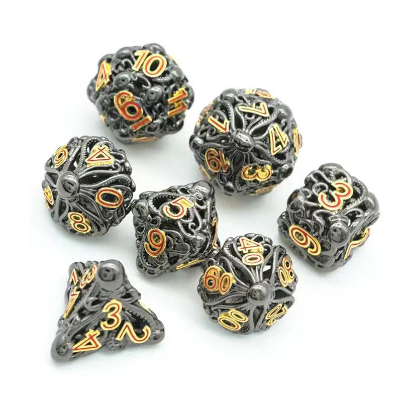 Octopus Hollow Dice Set