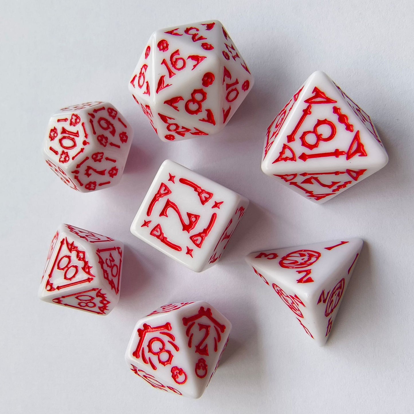 Halloween Polyhedral Dice 7pcs Set