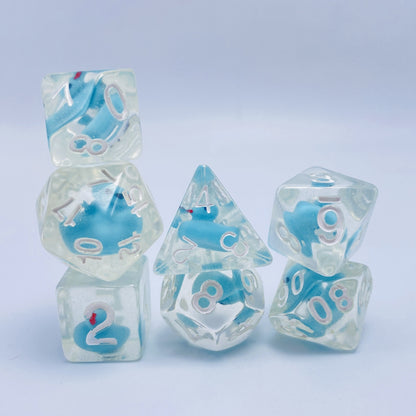 FREE Today: Blue Rubber Ducky Dice (Give away a random dice)