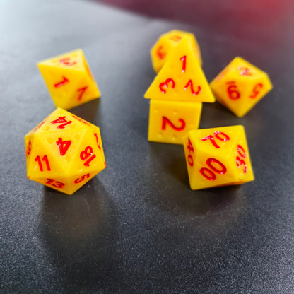 FREE Today: Cheese Dice Set (Red Font)