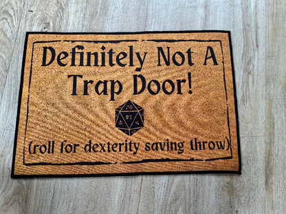 Not A Trap Door Doormat, D&D Doormat