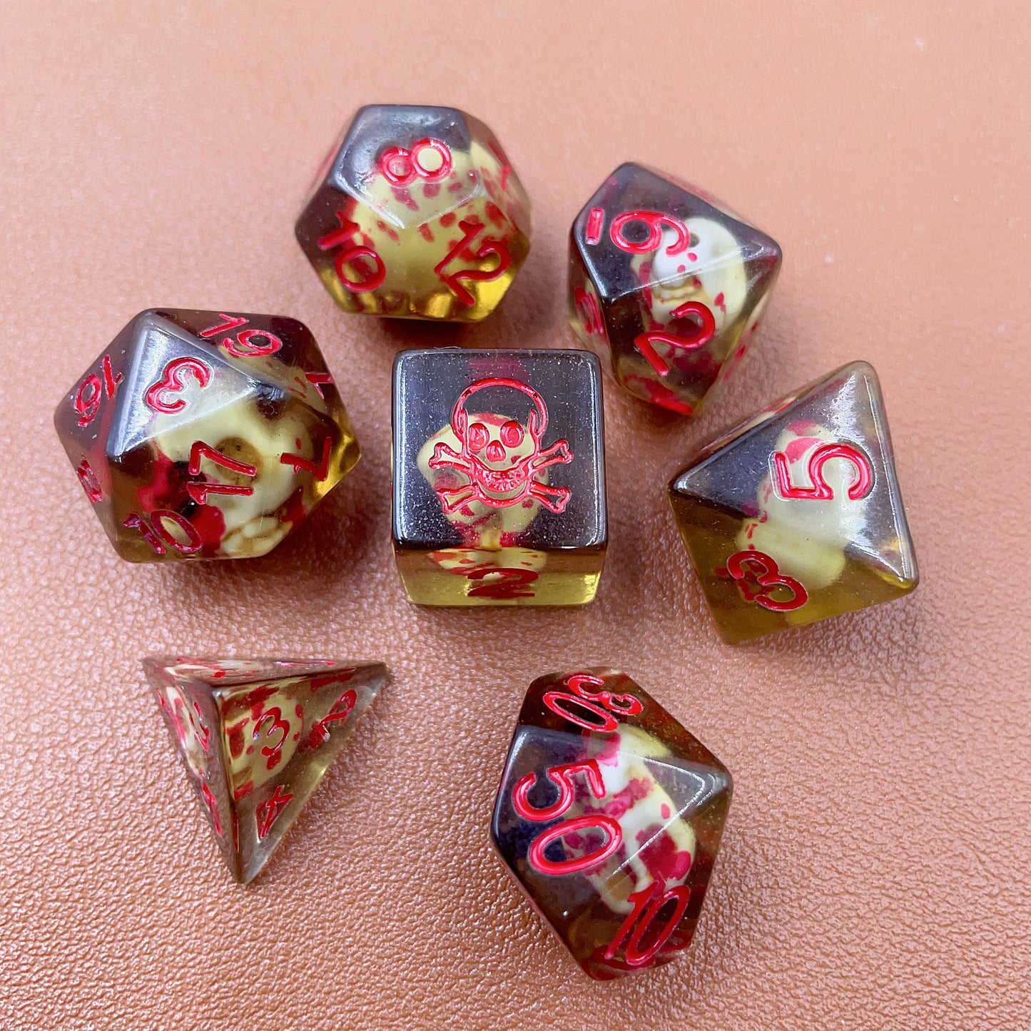 FREE Today: Blood Rage Skull Dice Set (Give away a random dice)