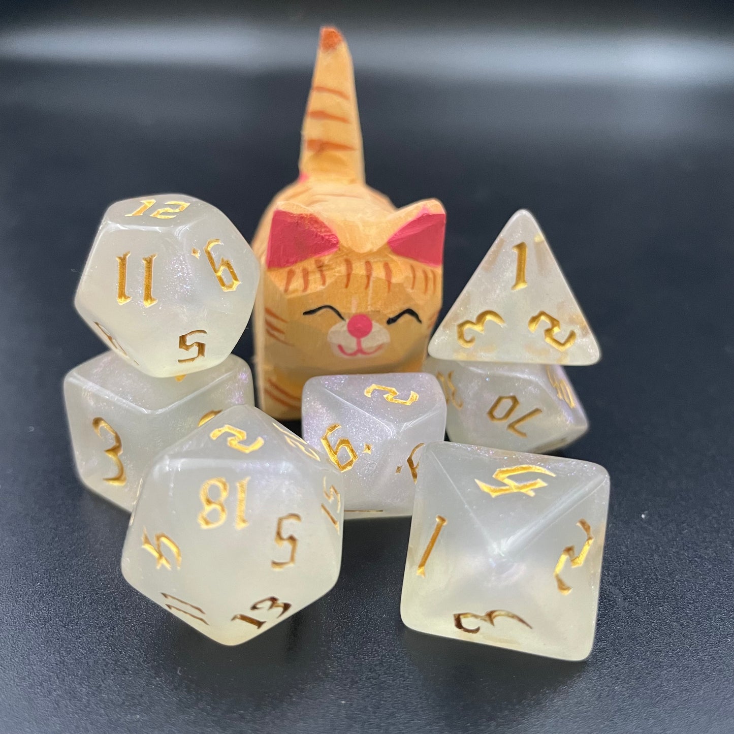 FREE Today: Angel DnD Dice Set