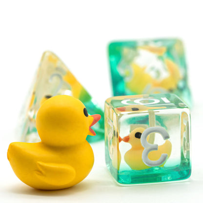 Duck Dice Set (Give away a Mystery Resin  Dice)