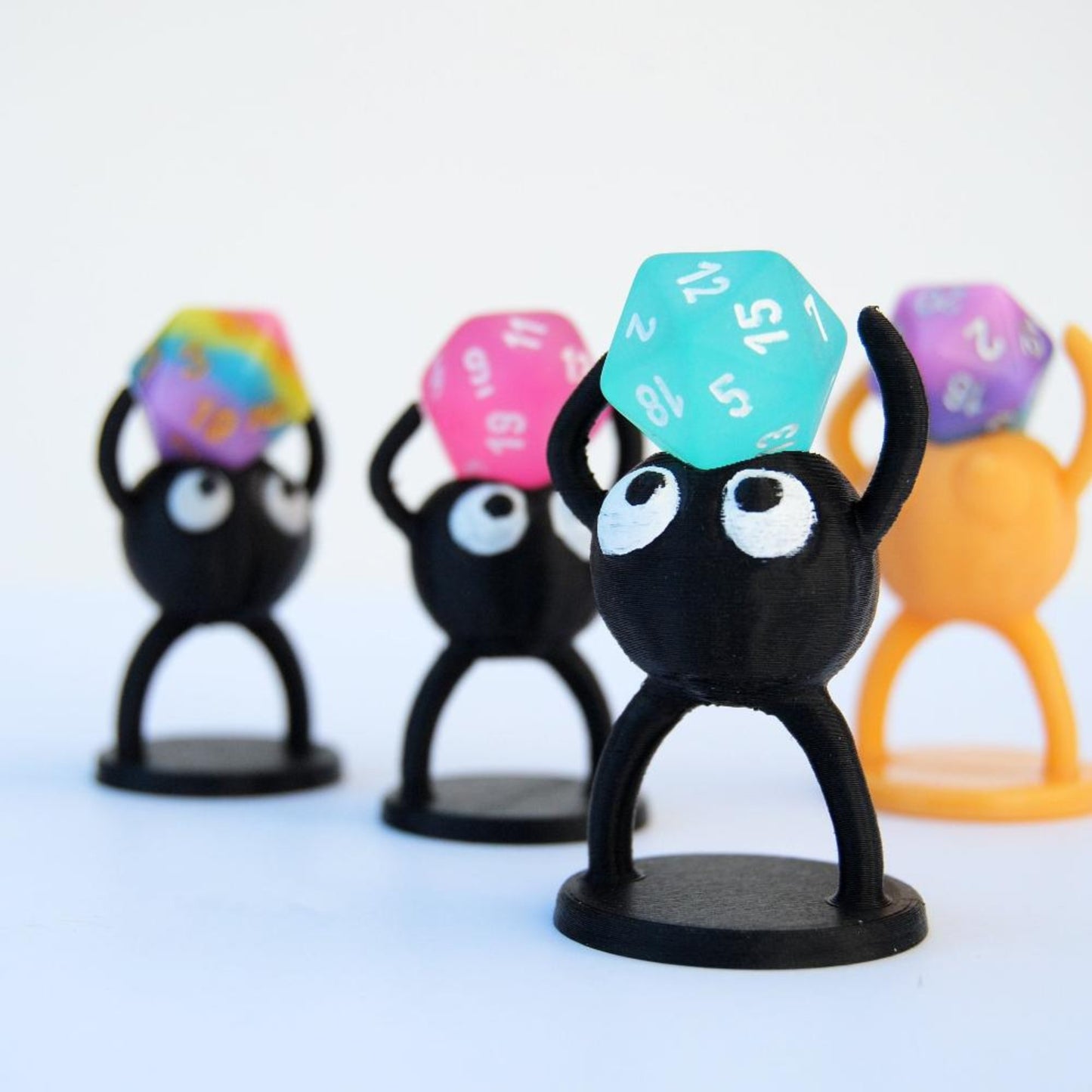 SOOT SPRITE DICE HOLDER + Mystery D20 (Random Color)