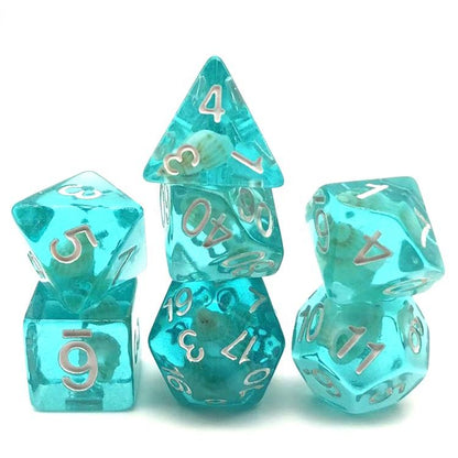 FREE Today: Blue Sea Snail Dice Set (Give away a random dice)