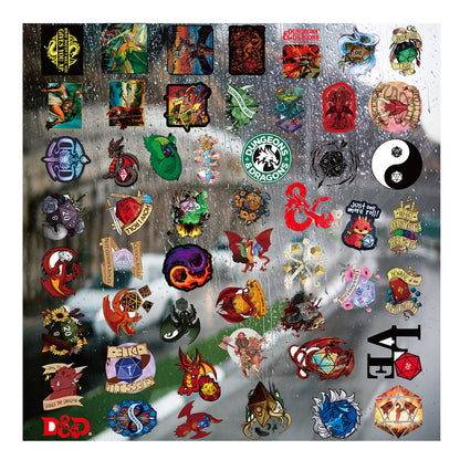 Dungeons & Dragons Dice Stickers