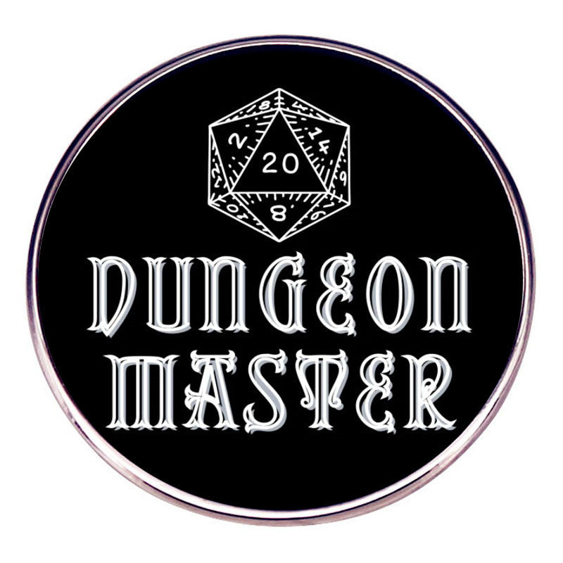 Dungeon Master Dungeons & Dragons Dice Game Pin
