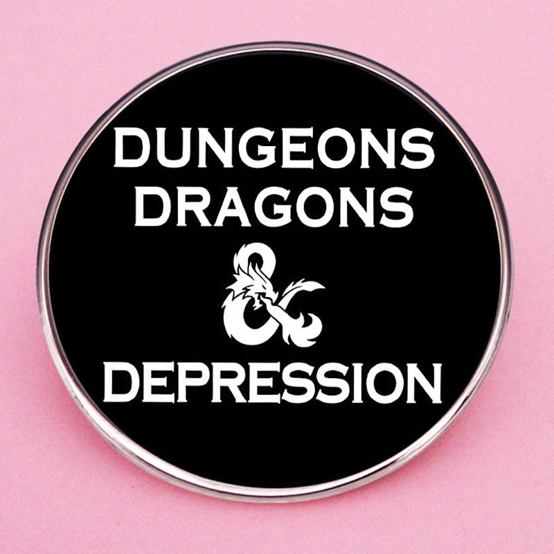 Dungeons, Dragons, and Depression Pin