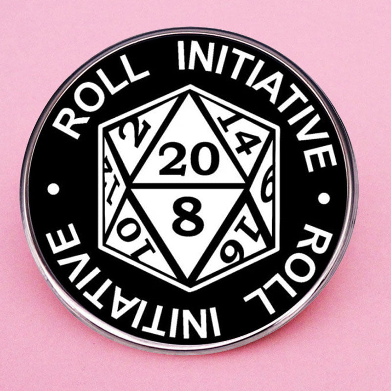 Roll Initiative Pin