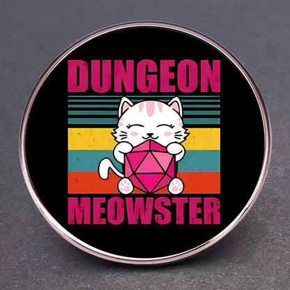 Dungeon Meowster Pin