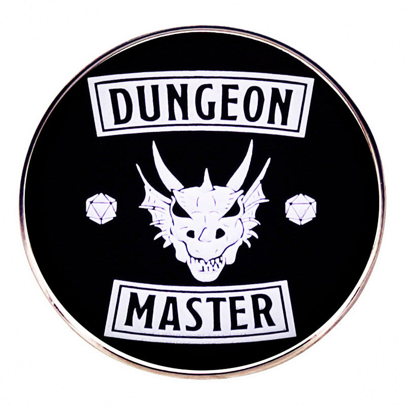 Dungeons and Dragons Dungeon Master Brooch Dungeon Master Pin