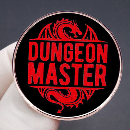 Dungeon Master Brooch Dungeons & Dragons Classic Game Pin