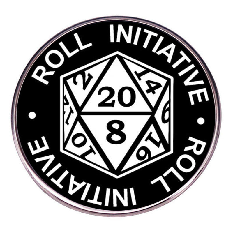 Roll Initiative Pin