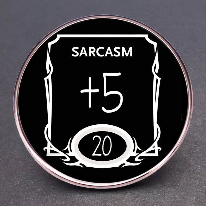 DnD Design Sarcasm +5 Pin