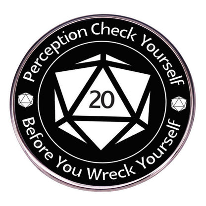 Perception Check Yourself Before You Wreck Yourself Pin
