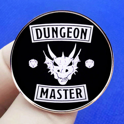 Dungeons and Dragons Dungeon Master Brooch Dungeon Master Pin