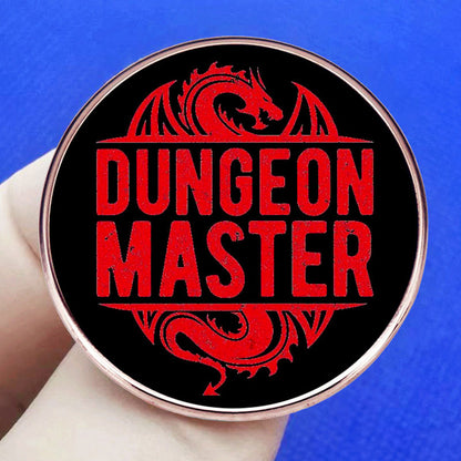 Dungeon Master Brooch Dungeons & Dragons Classic Game Pin