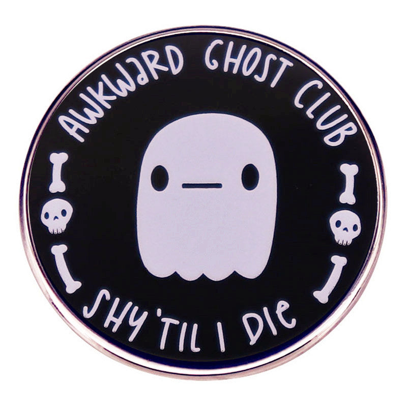 Awkward Ghost Club Enamel Pin
