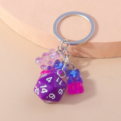 FREE Today: D20 Dice Keychain