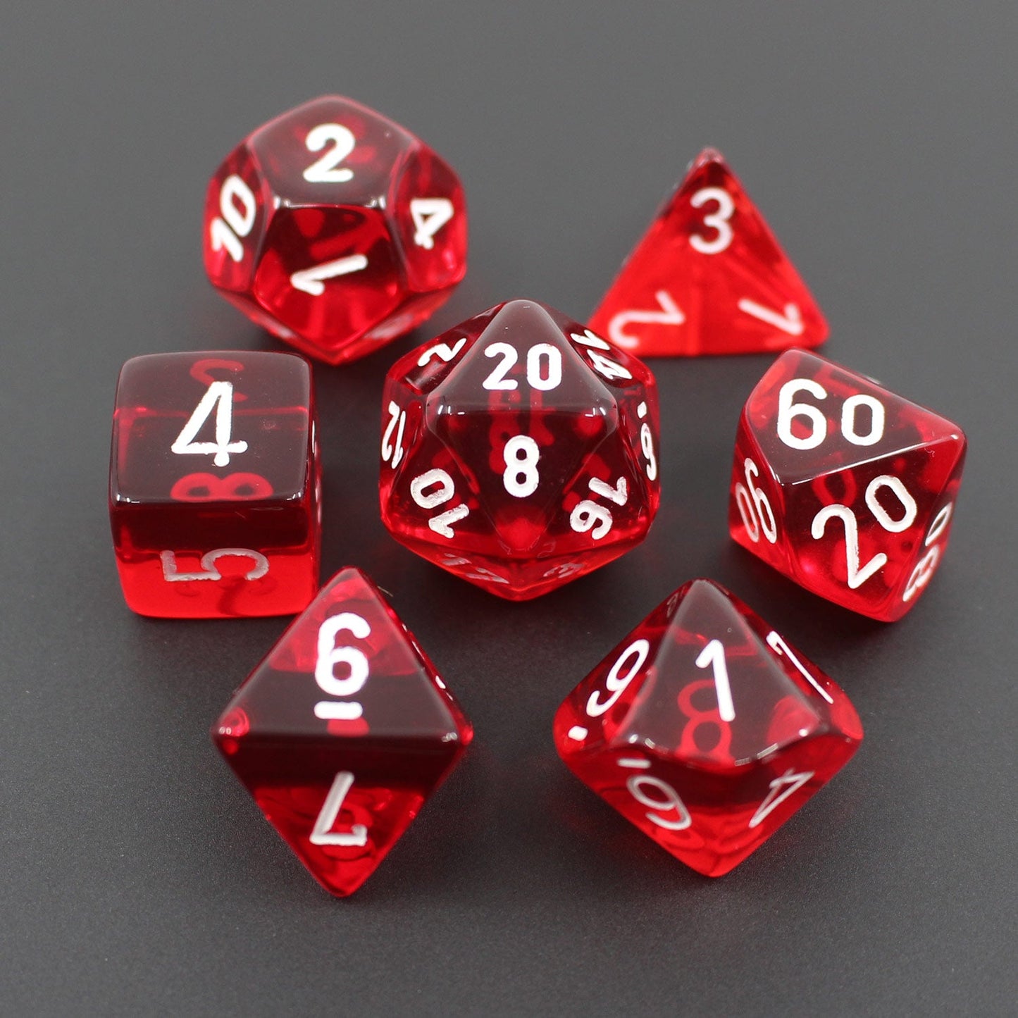 FREE Today: Red Translucent Dice Set