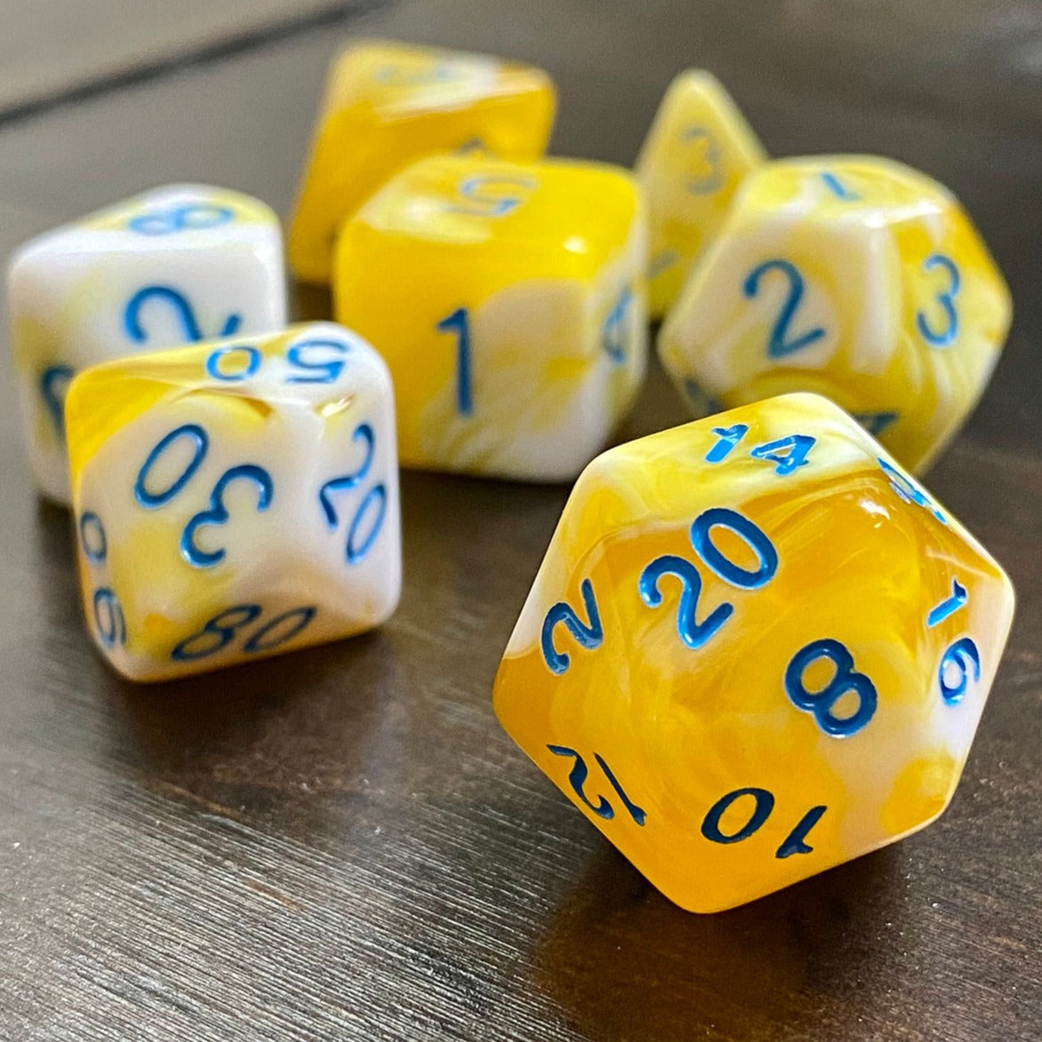 FREE Today: MELTED BUTTER DnD Dice Set