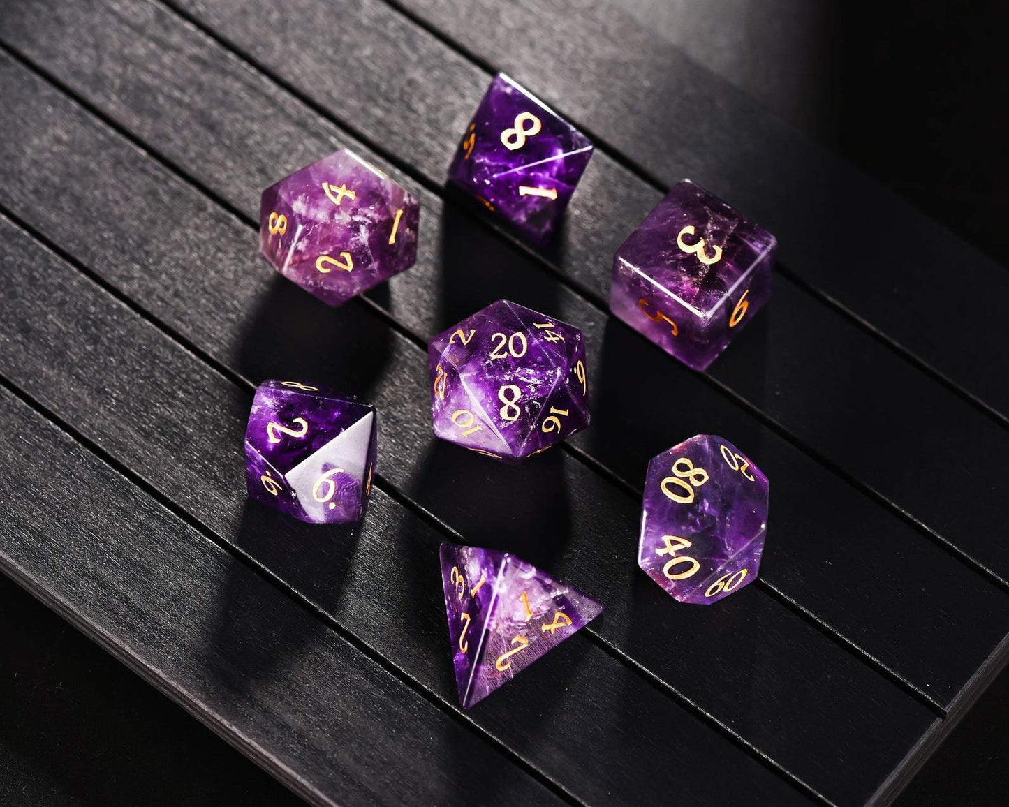 Mythic Starlight - Purple Dice Set