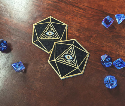 D20 All-Seeing Eye Patch