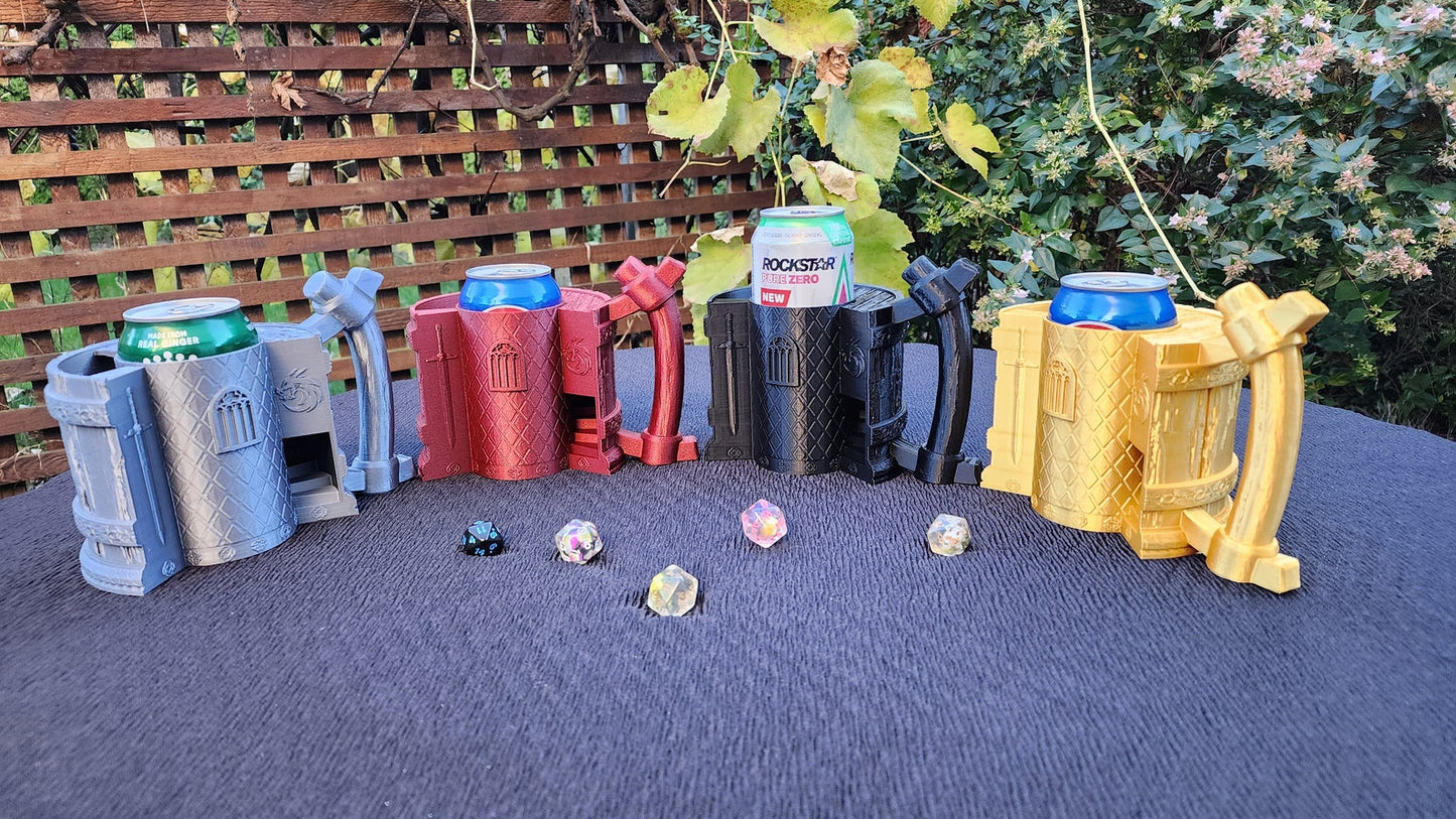 Deluxe Can Holding Dice Tower + Give away a mystery dice set (Random Color)