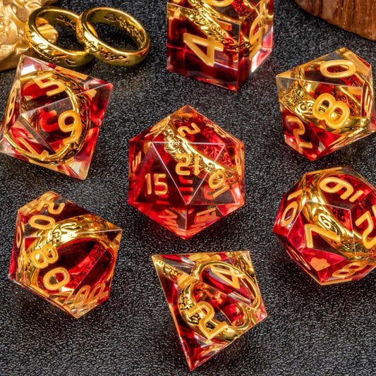 DnD The Rings Dice Set for Board Games