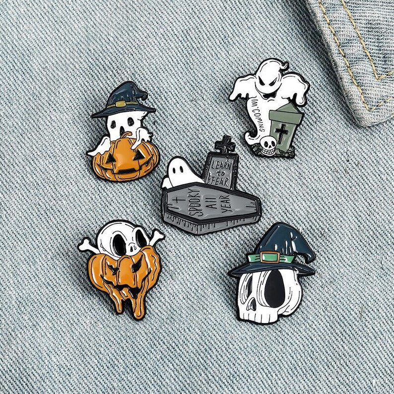 Grave Ghost Pin