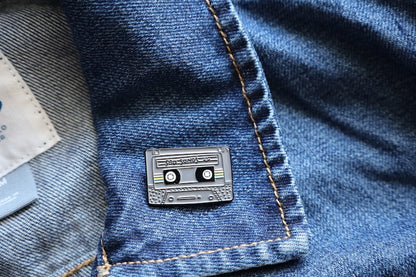 Cassette Tape Enamel Pins