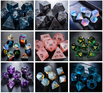 Mystery Gemstone Dice (Give away a random dice)