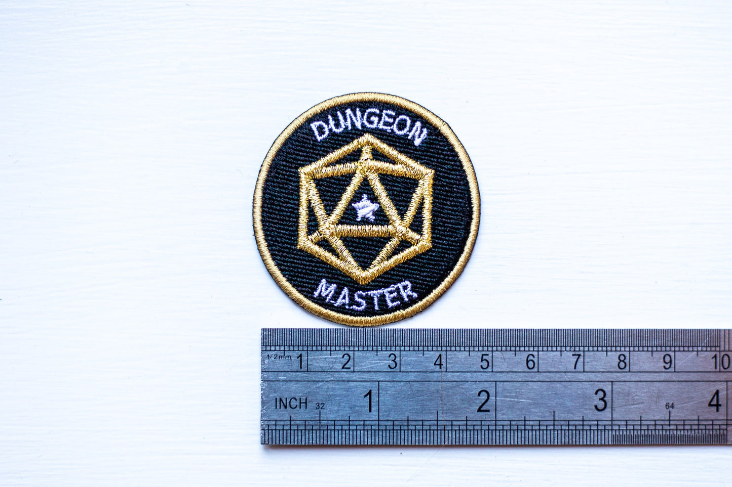 Dungeons & Dragons Inspired Scout/Achievement Iron On Patch - DUNGEON MASTER