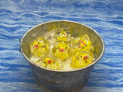 FREE Today: Lucky Ducks in a Row Dice Set (Give away a random Resin  Dice)