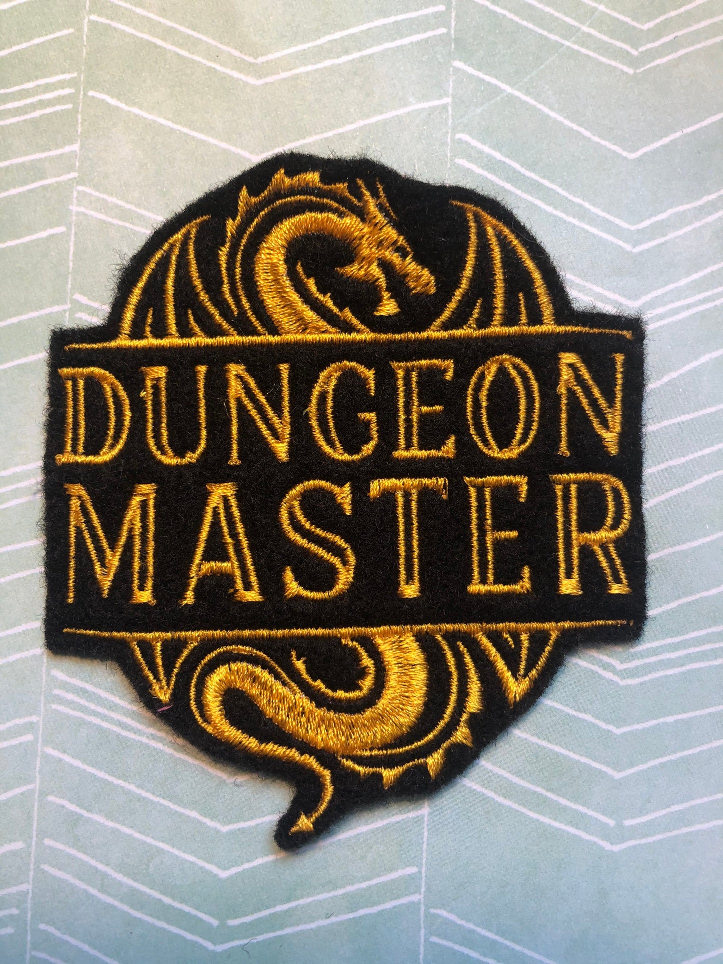 Dungeon Master DM DnD RPG inspired table top game patch
