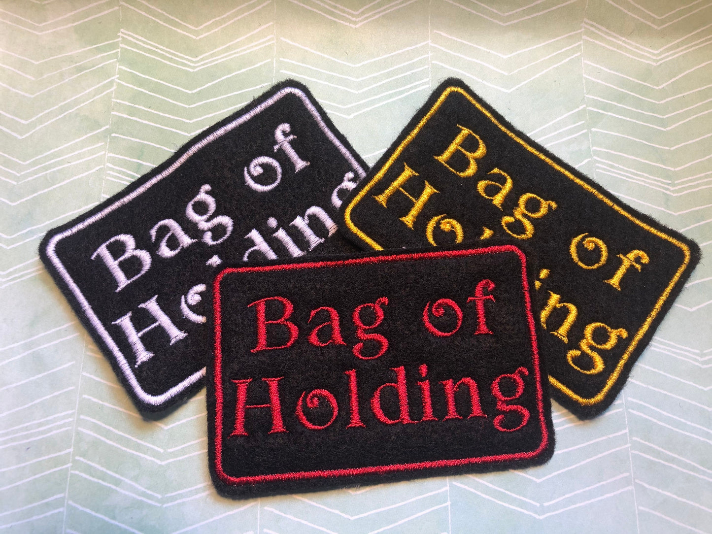Bag of Holding DnD RPG inspired table top game patch