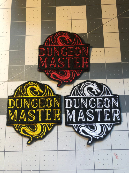 Dungeon Master DM DnD RPG inspired table top game patch