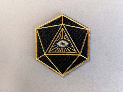 D20 All-Seeing Eye Patch