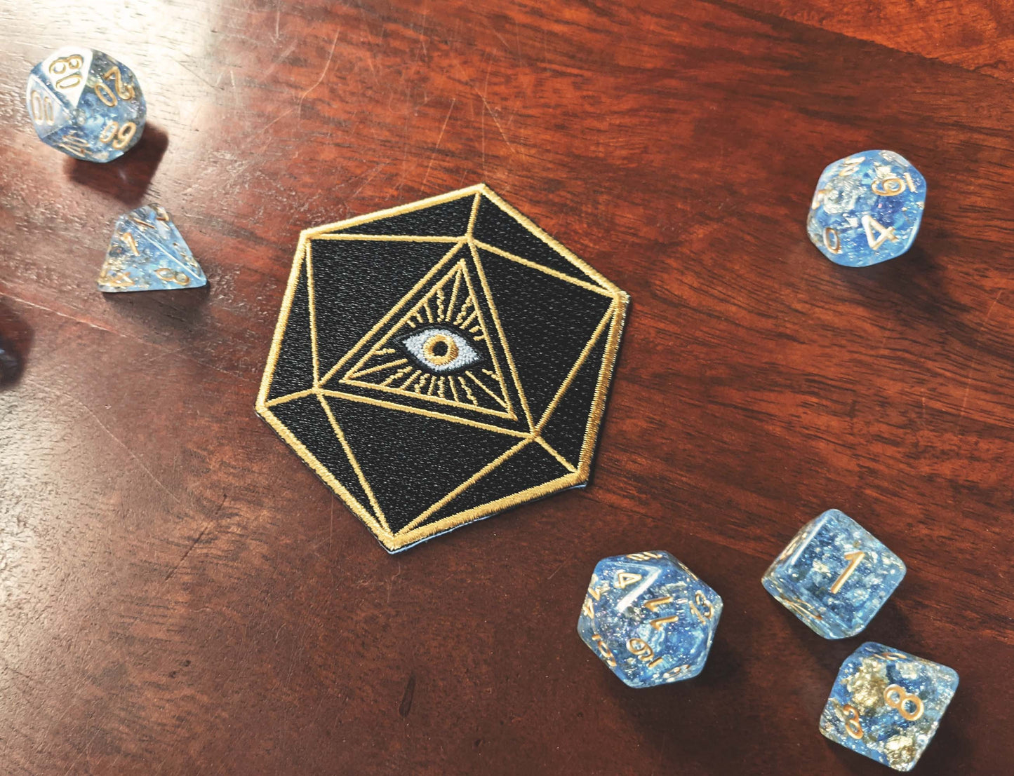 D20 All-Seeing Eye Patch