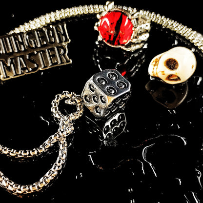 FREE Today: Skull dice necklace