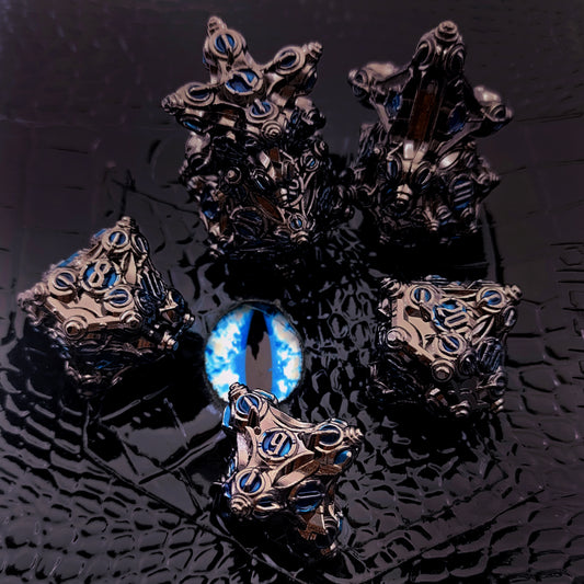 FREE Today: Dark Lord Engine Metal Dice (Give away a random dice set)