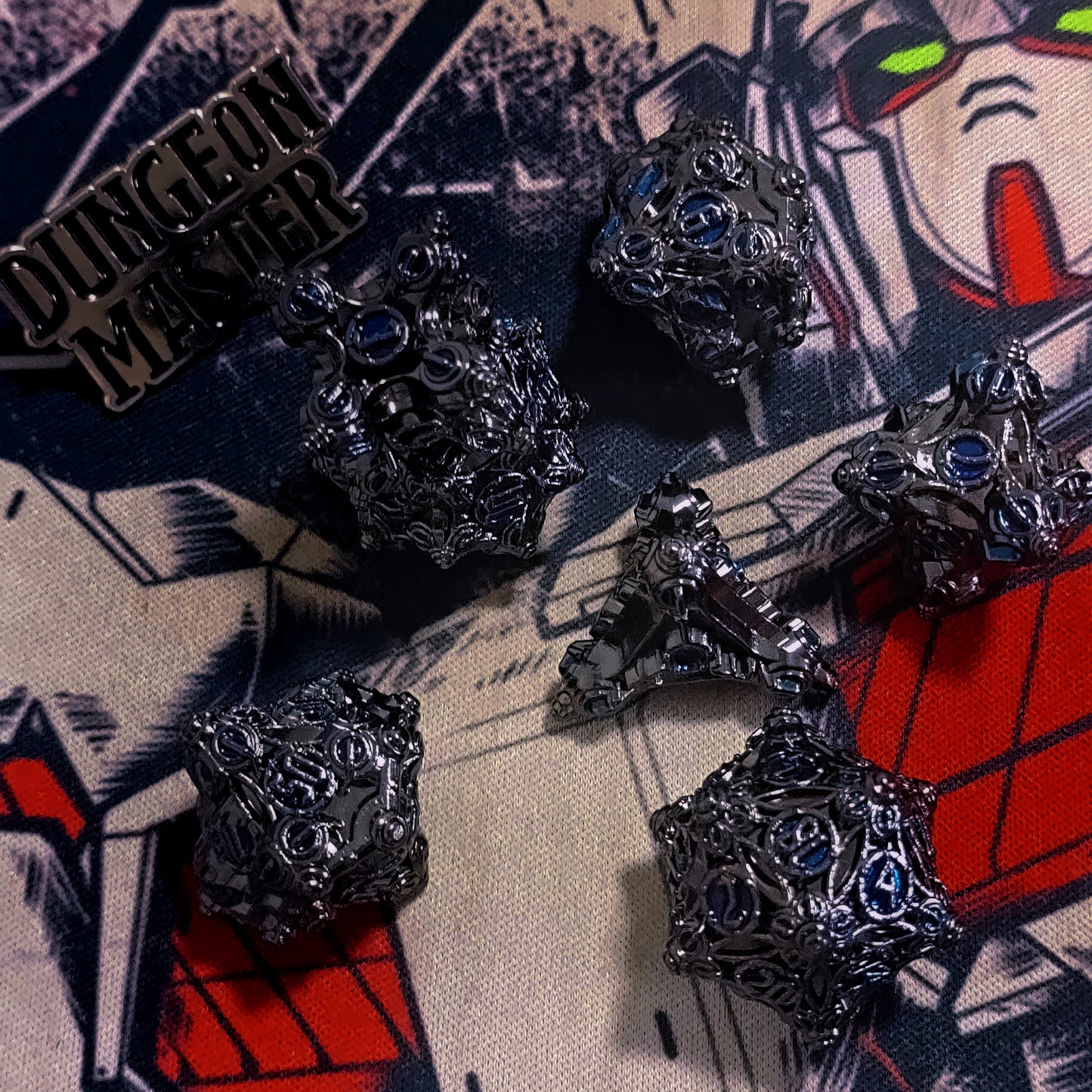 FREE Today: Dark Lord Engine Metal Dice (Give away a random dice set)