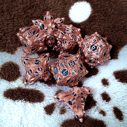 FREE Today: Pink Engine Metal Dice (Give away a random dice set)
