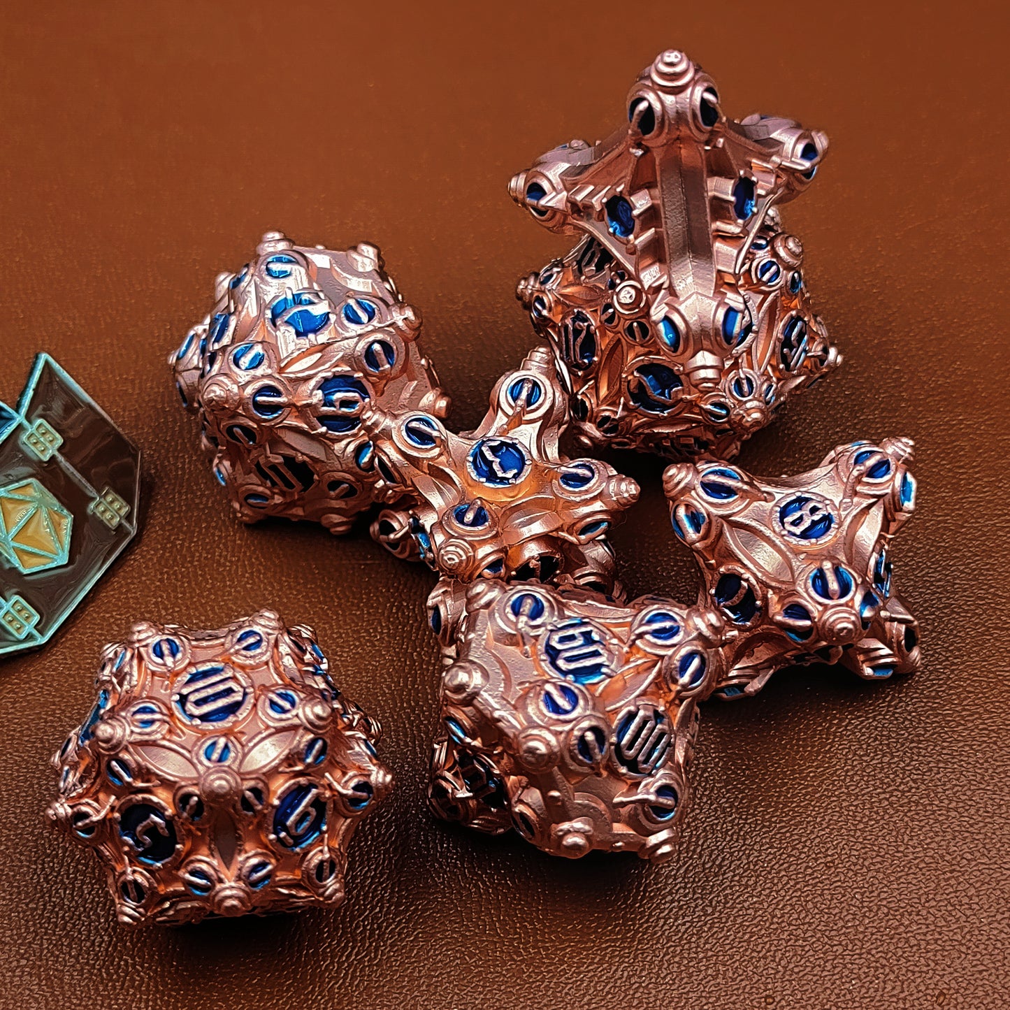 FREE Today: Pink Engine Metal Dice (Give away a random dice set)