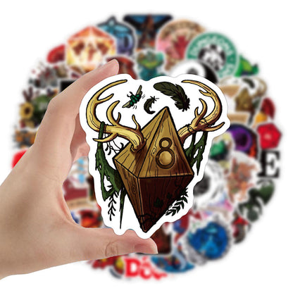 FREE Today: 50 PCS Dungeons and Dragons Stickers