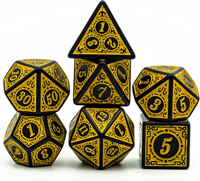 FREE Today: Antique Pattern Dice Set