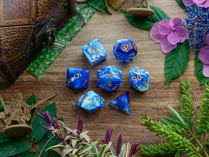 FREE Today: Whirlpool | Marbled Resin Dice Set