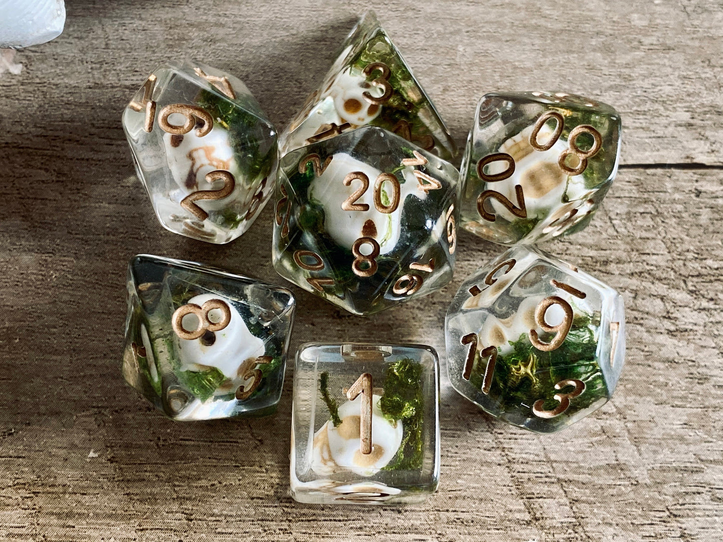FREE Today: Undead Skull Dice Set (Give away a random dice)